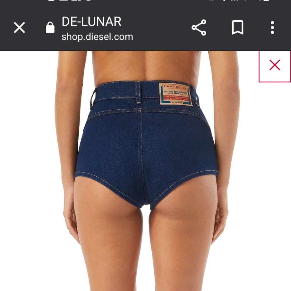 Diesel D-Lunar Shorts Sold Out Brand New - Picture 7 of 7
